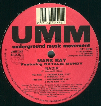 Mark Ray Featuring Natalie Mundy - Nadir | UMM (UMM 147)