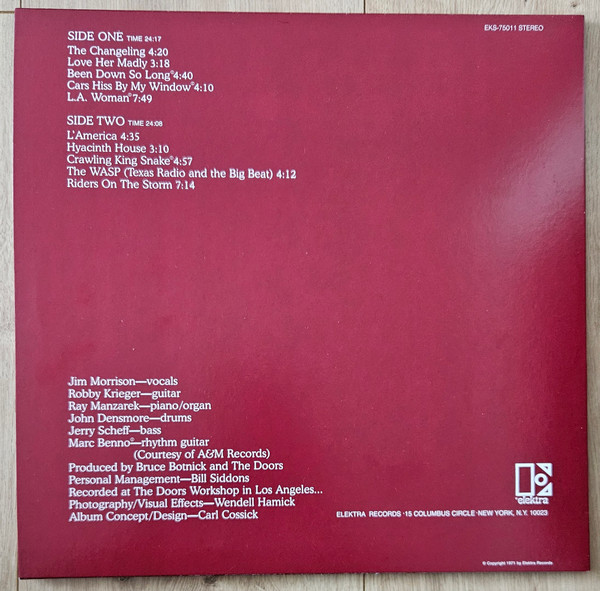The Doors - L.A. Woman | Elektra (EKS-75011) - 3