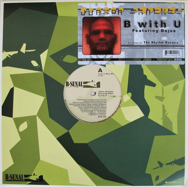 Junior Sanchez Featuring Dajaé - B With U | R-Senal (RSNL 002) - 5