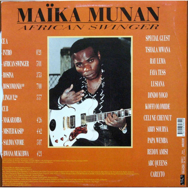 Maika Munan - African Swinger | Celluloid (66965-1) - 2
