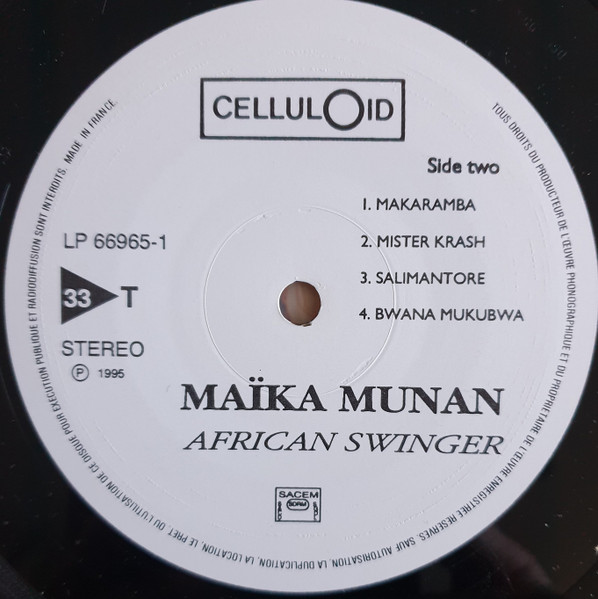 Maika Munan - African Swinger | Celluloid (66965-1) - 4
