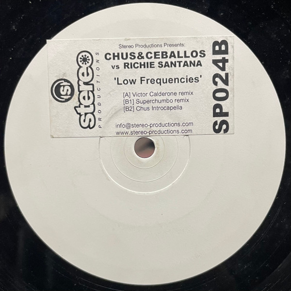 Chus & Ceballos Vs. Richie Santana - Low Frequencies (Part 2) | Stereo Productions (SP024B)