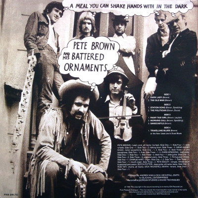 Pete Brown And His Battered Ornaments - A Meal You Can Shake Hands With In The Dark | Pure Pleasure Records (PPAN SHVL752) - 3