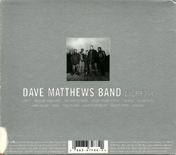 Dave Matthews Band - Everyday | RCA (07863 67988-2) Dave Matthews Band - Everyday | RCA (07863 67988-2)