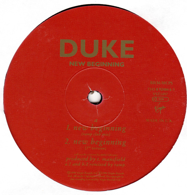 Duke - New Beginning | Virgin (VST 1497) - 2