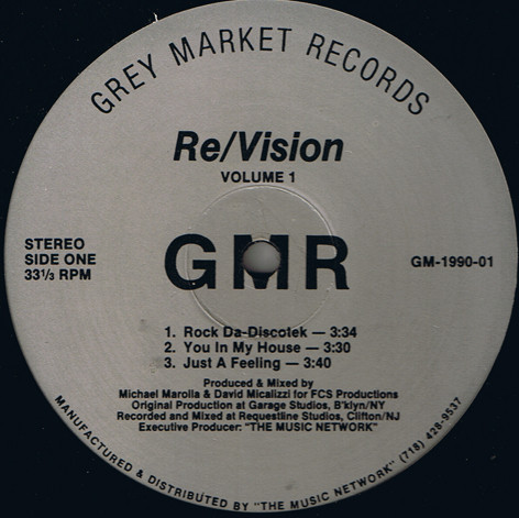 Re/Vision - Volume 1 | Grey Market Records (GM-1990-01)