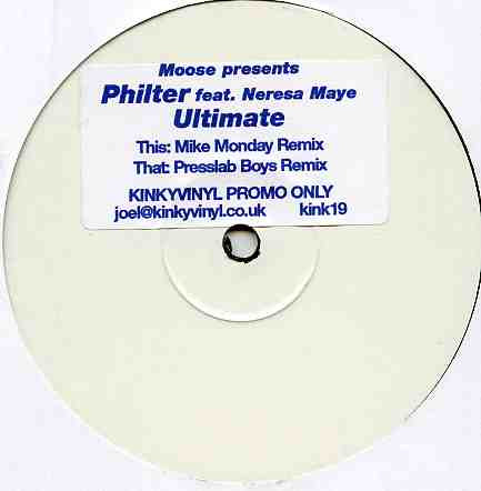 Philter Feat. Neresa Maye - Ultimate | Kinky Vinyl (KINK 19)