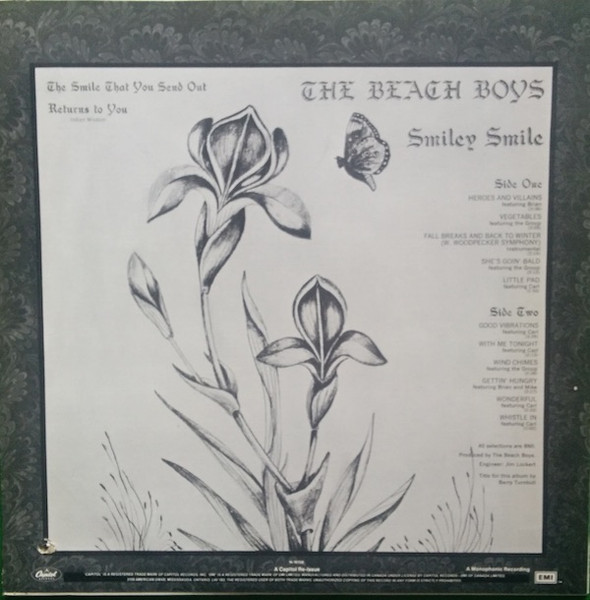 The Beach Boys - Smiley Smile | Capitol Records (N-16158) - 2