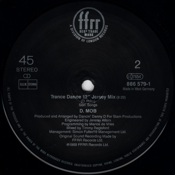 D Mob Featuring London Rhyme Syndicate & DC Sarome - It Is Time To Get Funky | FFRR (886 579-1) - 4 D Mob Featuring London Rhyme Syndicate & DC Sarome - It Is Time To Get Funky | FFRR (886 579-1) - 4