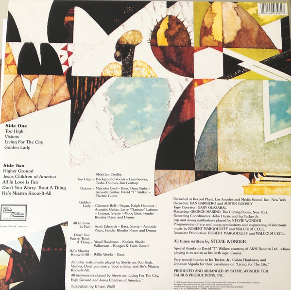 Stevie Wonder - Innervisions | Tamla Motown (0050109032617) - 2 Stevie Wonder - Innervisions | Tamla Motown (0050109032617) - 2