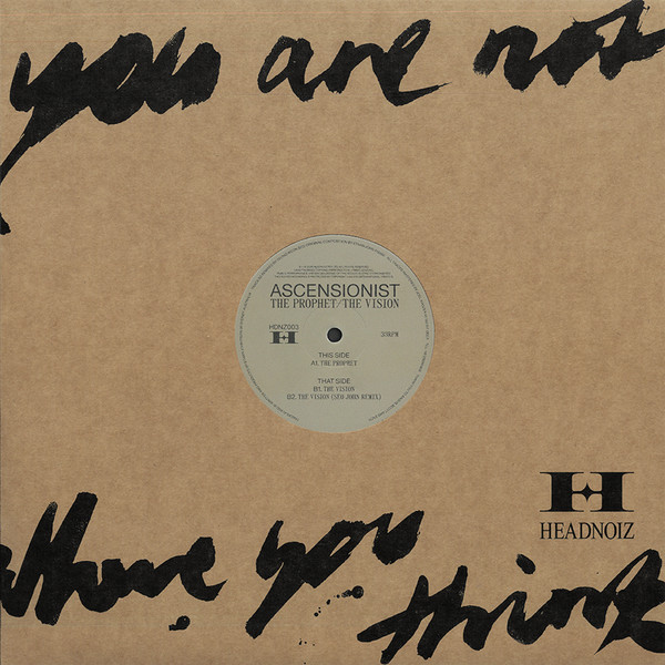 Ascensionist - The Prophet/The Vision | Headnoiz (HDNZ003) - main