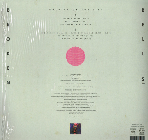 Broken Bells - Holding On For Life | Columbia (88843 04142 1) - 2