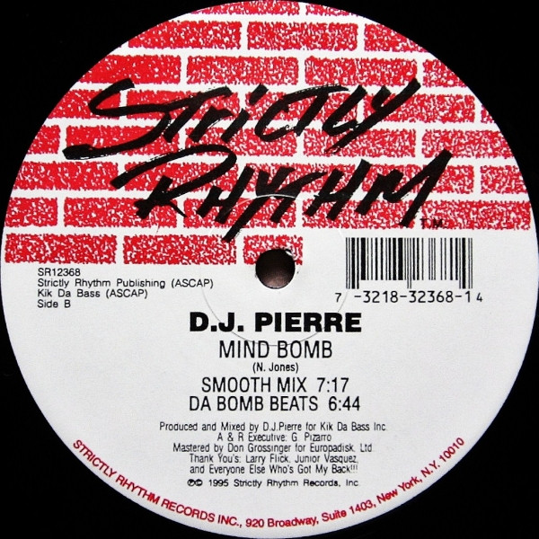 DJ Pierre - Mind Bomb | Strictly Rhythm (SR12368) - 2