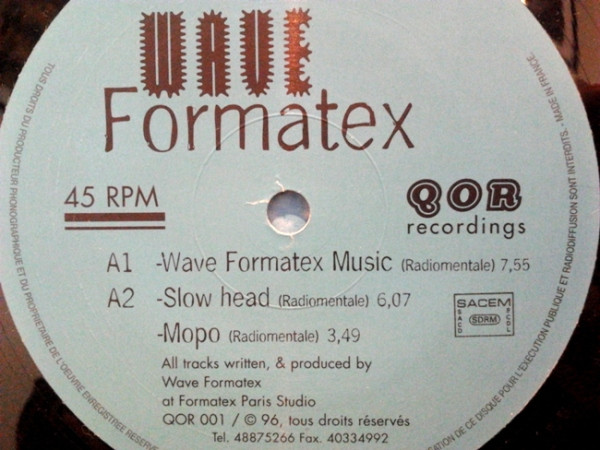 Wave Formatex - Wave Formatex Music | QOR Music (QOR 001) - 3