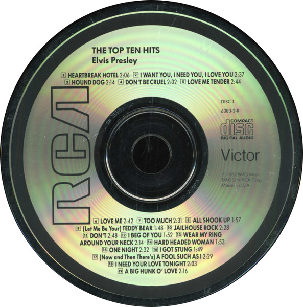 Elvis Presley - The Top Ten Hits | RCA (6383-2-R) - 4