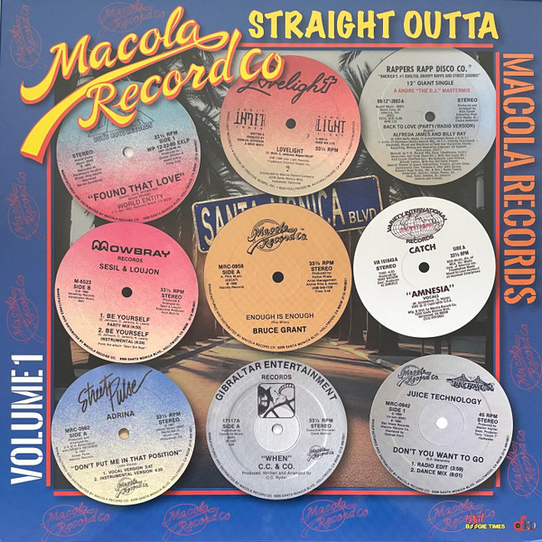 Various - Straight Outta Macola Records Volume 1 | Phil Boogie Times (PBT-LP.004)