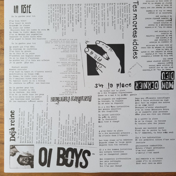 Oi Boys - Oi Boys | Les Disques De La Face Cachée (LDDLFC049) - 3