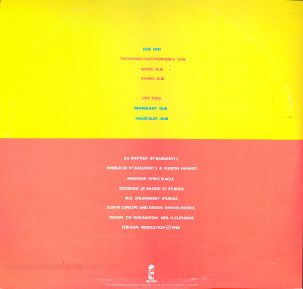 Basement 5 - In Dub | Island Records (IPR 2038) - 2 Basement 5 - In Dub | Island Records (IPR 2038) - 2