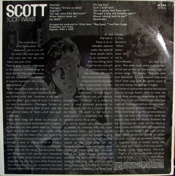 Scott Walker - Scott | Philips (7816) - 2