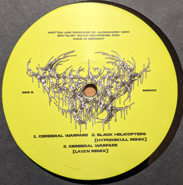 Alessandro Nero - The Dying Of The Outer-Self | Brvtalist Sound Recordings (BSR003) - 4