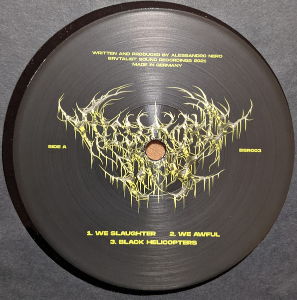 Alessandro Nero - The Dying Of The Outer-Self | Brvtalist Sound Recordings (BSR003) - 3