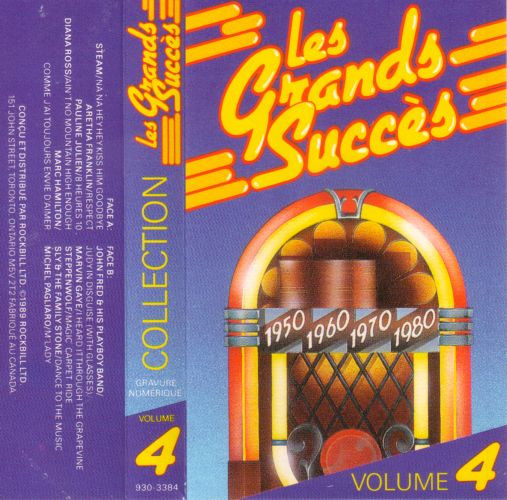 Various - Collection Les Grands Succès 1950 1960 1970 1980 Volume 4 [Cassette] | EMCI/Rockbill Ltd. (930-3384) - 2