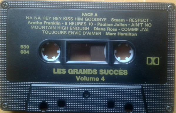 Various - Collection Les Grands Succès 1950 1960 1970 1980 Volume 4 [Cassette] | EMCI/Rockbill Ltd. (930-3384) - 4
