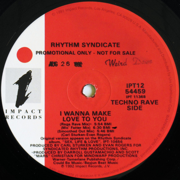 Rhythm Syndicate - I Wanna Make Love To You | Impact Records (IPT12-54459)