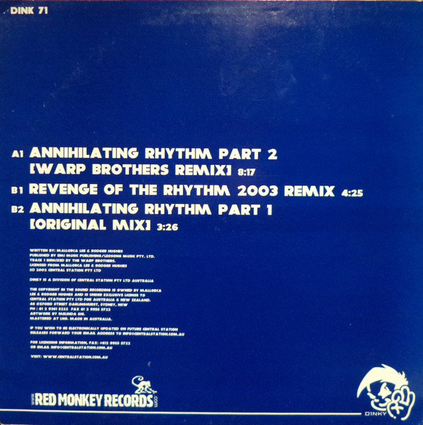 Ultra-Sonic - Annihilating Rhythm [Do You Love Your Hardcore?] The Remixes | Dinky (DINK 71) - 2