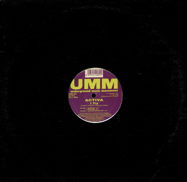 Activa - I Try | UMM (UMM 282) - 3