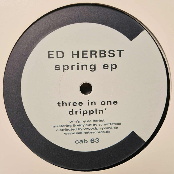 Ed Herbst - Spring EP | Cabinet Records (cab 63) - main