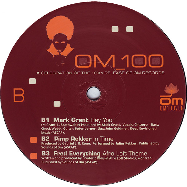 Various - A Celebration Of The 100th Release Of OM Records | OM Records (OM 100VLP) - 3
