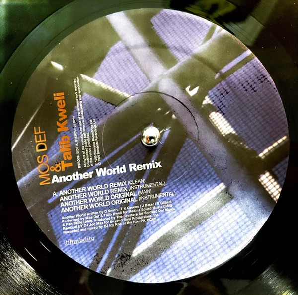 Mos Def & Talib Kweli - Another World (Remix) | Blindside Recordings (BSR 009) - 3