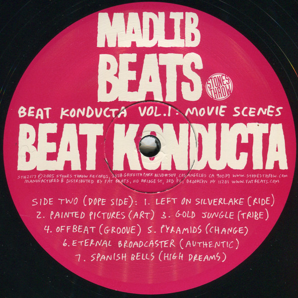 Madlib The Beat Konducta - Vol. 1: Movie Scenes | Stones Throw Records (STH 2117) - 4