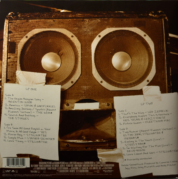 Various - Almost Famous (Music From The Motion Picture) | Geffen Records (B0033291-01) - 4 Various - Almost Famous (Music From The Motion Picture) | Geffen Records (B0033291-01) - 4