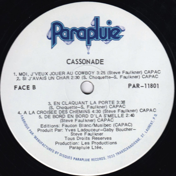 Cassonade - Cassonade | Parapluie (PAR-11801) - 4