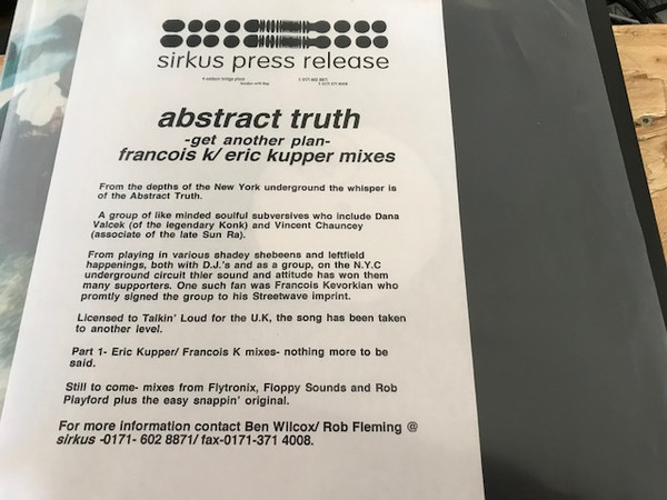 Abstract Truth - Get Another Plan | Talkin' Loud (TLDJ 39) Abstract Truth - Get Another Plan | Talkin' Loud (TLDJ 39)