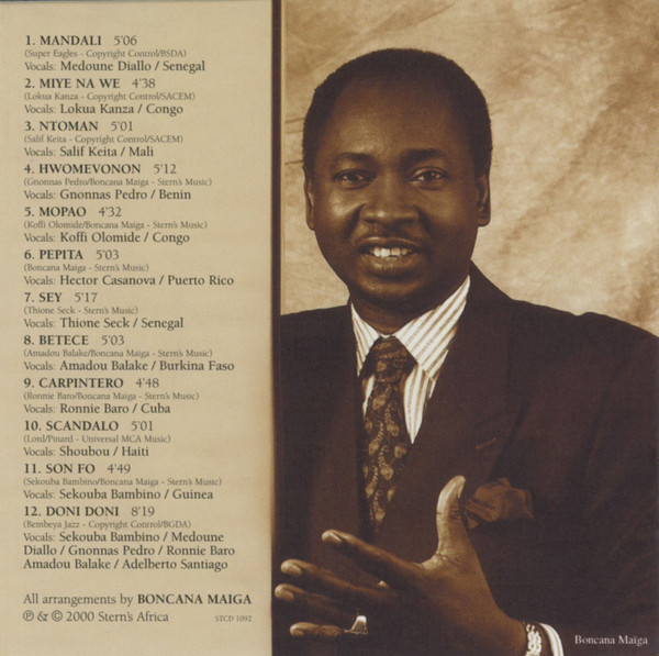 Africando - Mandali | Stern's Africa (STCD 1092) - 4 Africando - Mandali | Stern's Africa (STCD 1092) - 4