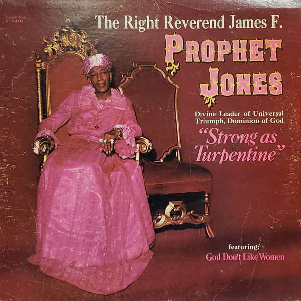 Prophet Jones - Strong As Turpentine | Voice Records (96IS-1001) - 2