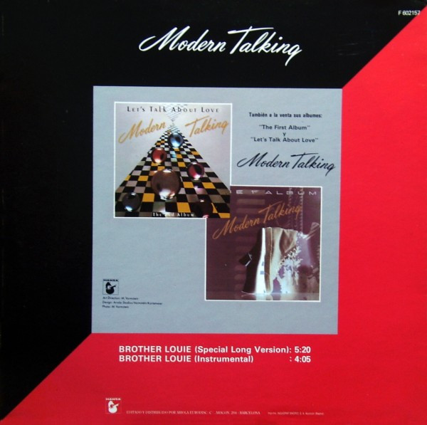 Modern Talking - Brother Louie | Ariola (F-602.157) - 2