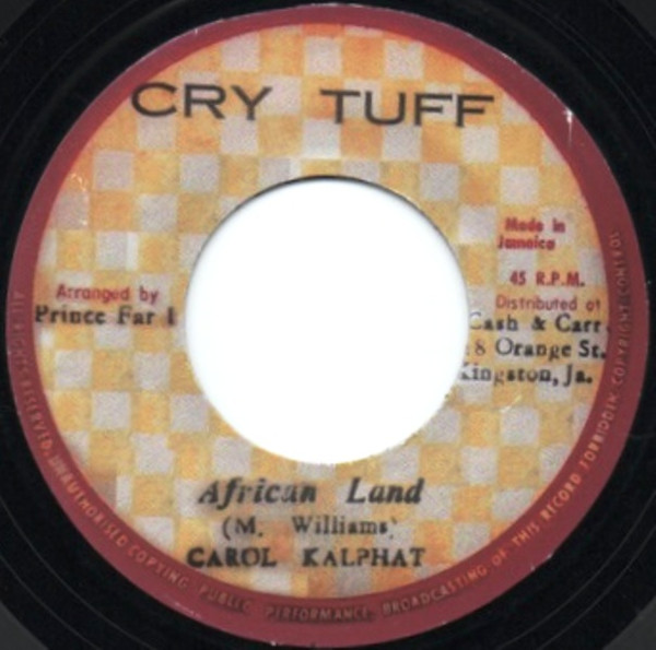 Carol Kalphat - African Land | Cry Tuff (none)