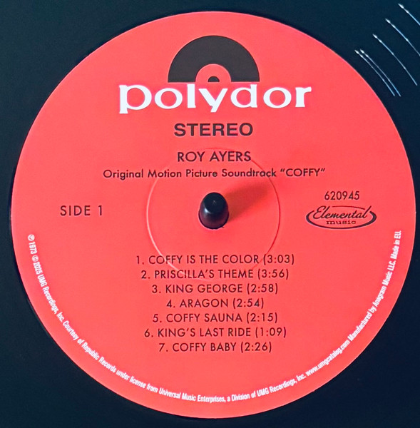 Roy Ayers - Coffy | Polydor (620945) - 4