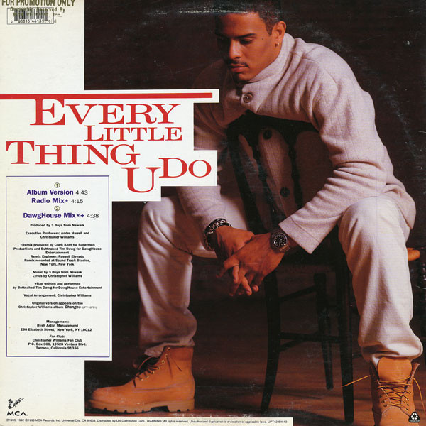 Christopher Williams - Every Little Thing U Do | Uptown Records (UPT12 54613) - 2 Christopher Williams - Every Little Thing U Do | Uptown Records (UPT12 54613) - 2