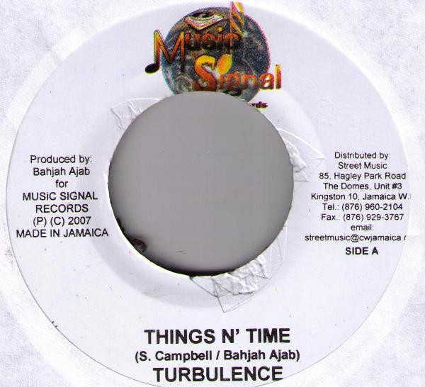Turbulence - Things N'Time | Music Signal Records (none)