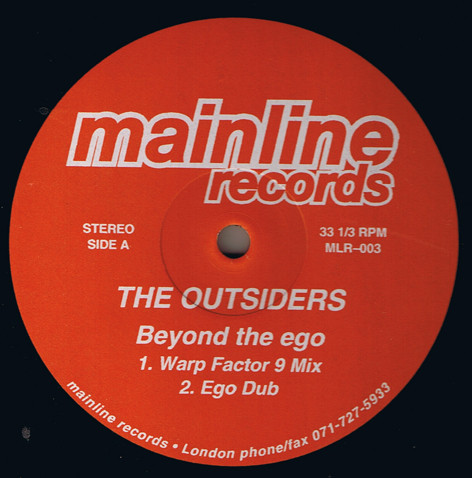 The Outsiders - Beyond The Ego | Mainline Records (MLR-003) - main