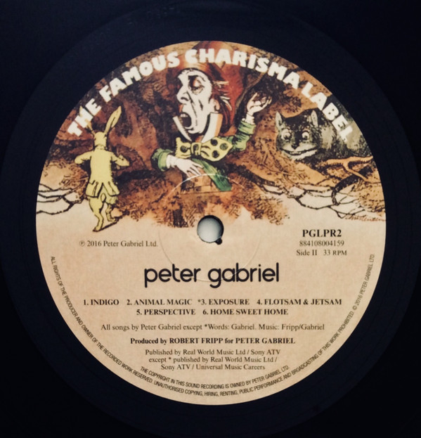 Peter Gabriel - Peter Gabriel | Real World Records (PGLPR2) - 3
