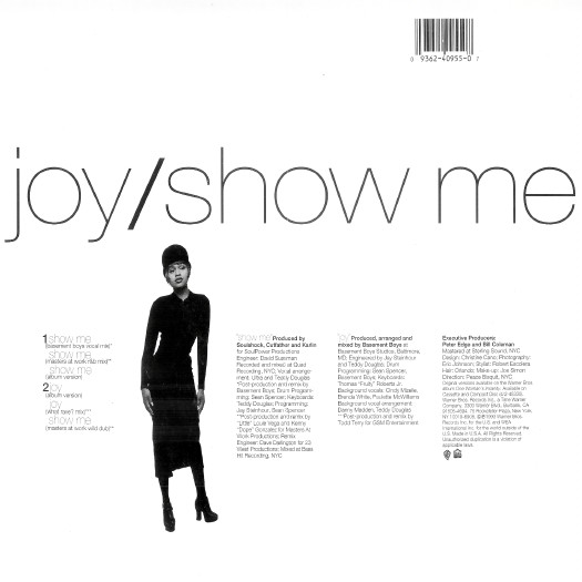 Ultra Naté - Joy / Show Me | Warner Bros. Records (0-40955) - 2