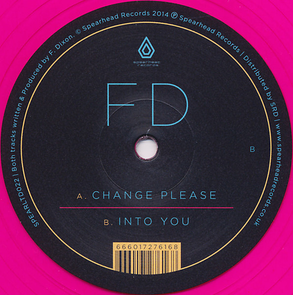 FD - Change Please / Into You | Spearhead Records (SPEARLTD022)