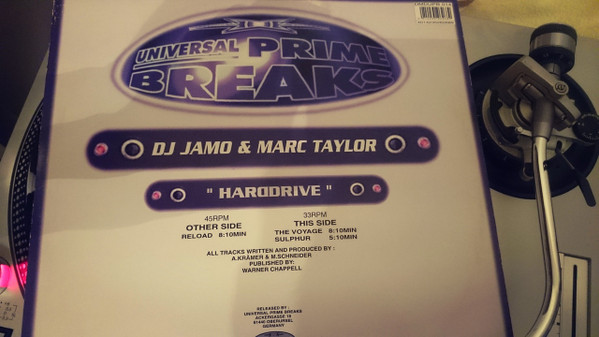 DJ Jamo & Marc Taylor - Harddrive | Universal Prime Breaks (DMDUPB014)