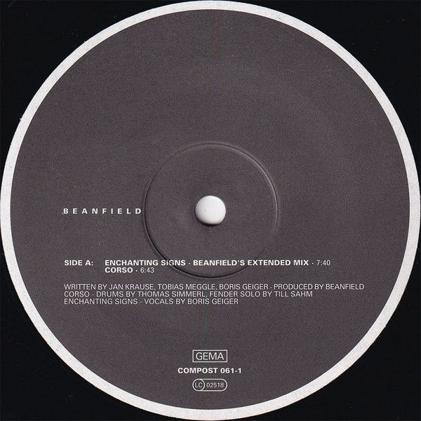 Beanfield - Enchanting Signs | Compost Records (COMPOST 061-1) - 2